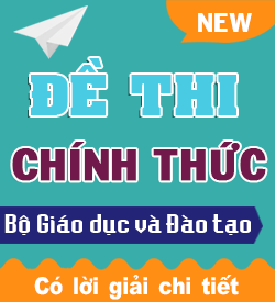 Đề Vật lý Bộ Giáo dục và Đào tạo